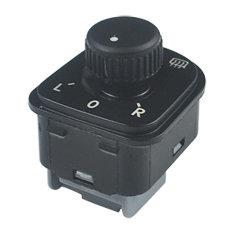 NFSpeeding Side Mirror Switch Control Wing Mirror Switch Fits Jetta 2005-2010, GTI 2010-2014, Jetta 2005-2010, Passat 2006-2010, Tiguan 2009-2015, CC Eos Golf, Replaces 901-507 1K0959565KREH - Image 1